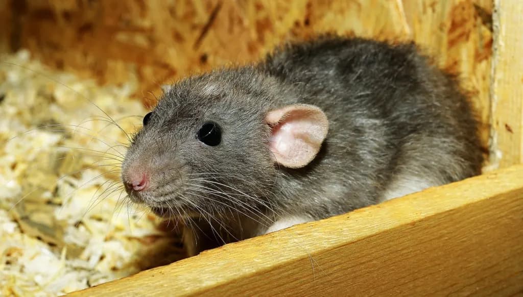 Rat seeking shelter near a home as temperatures drop in Reno
